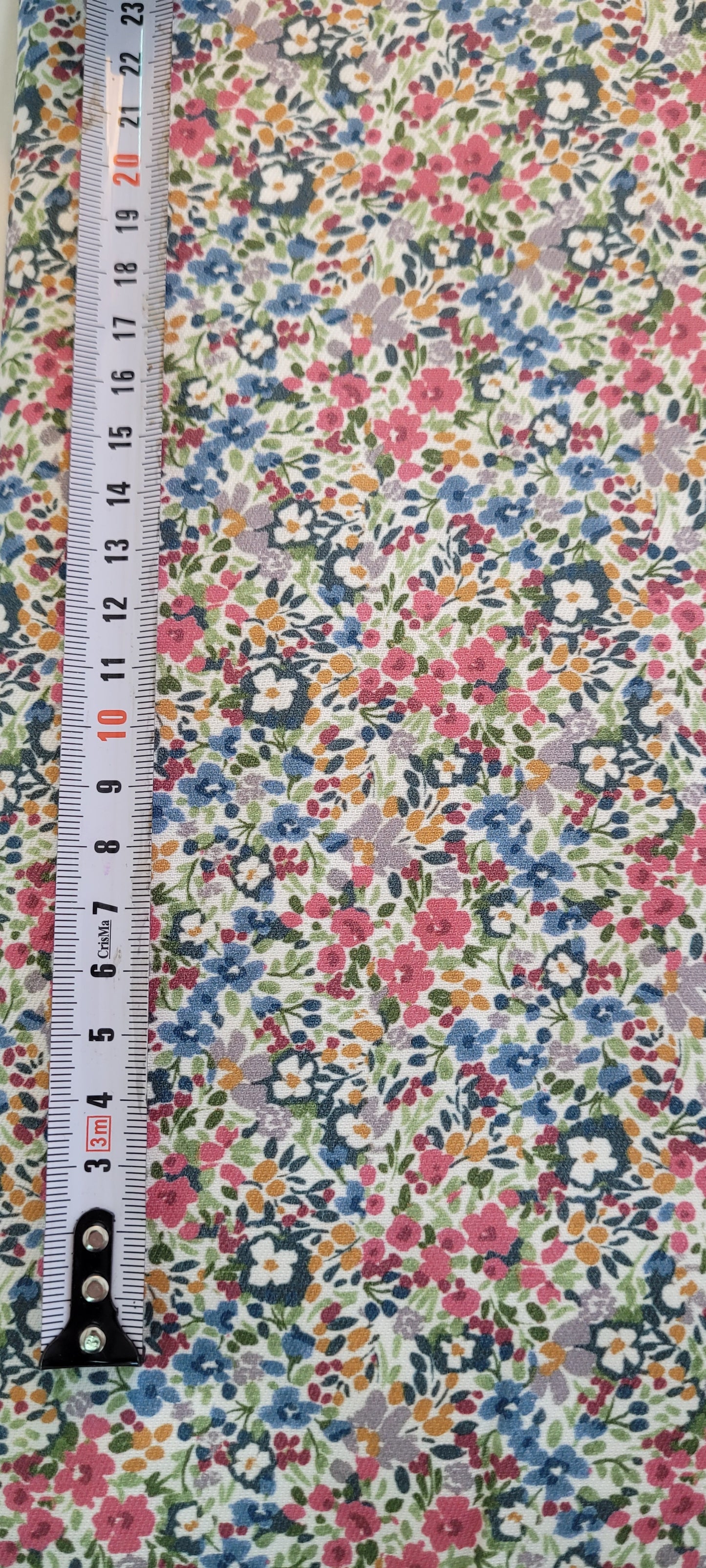 Viella de Algodón Estampada Flores Pequeñas Multicolor Infantil 2 – 145 gsm