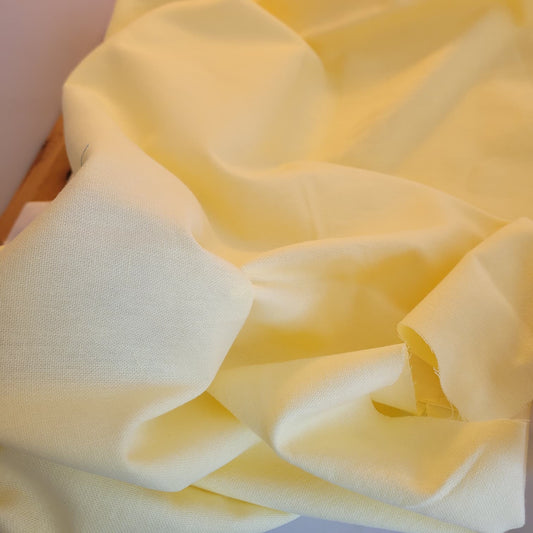 Lino-Algodón Canvas Premium 185 g/m² – Color Amarillo