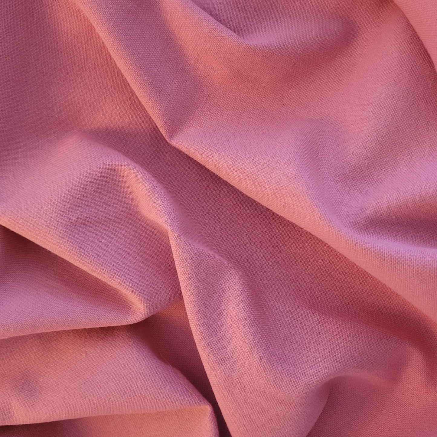 Lino-Algodón Canvas Premium 185 g/m² – Rosa