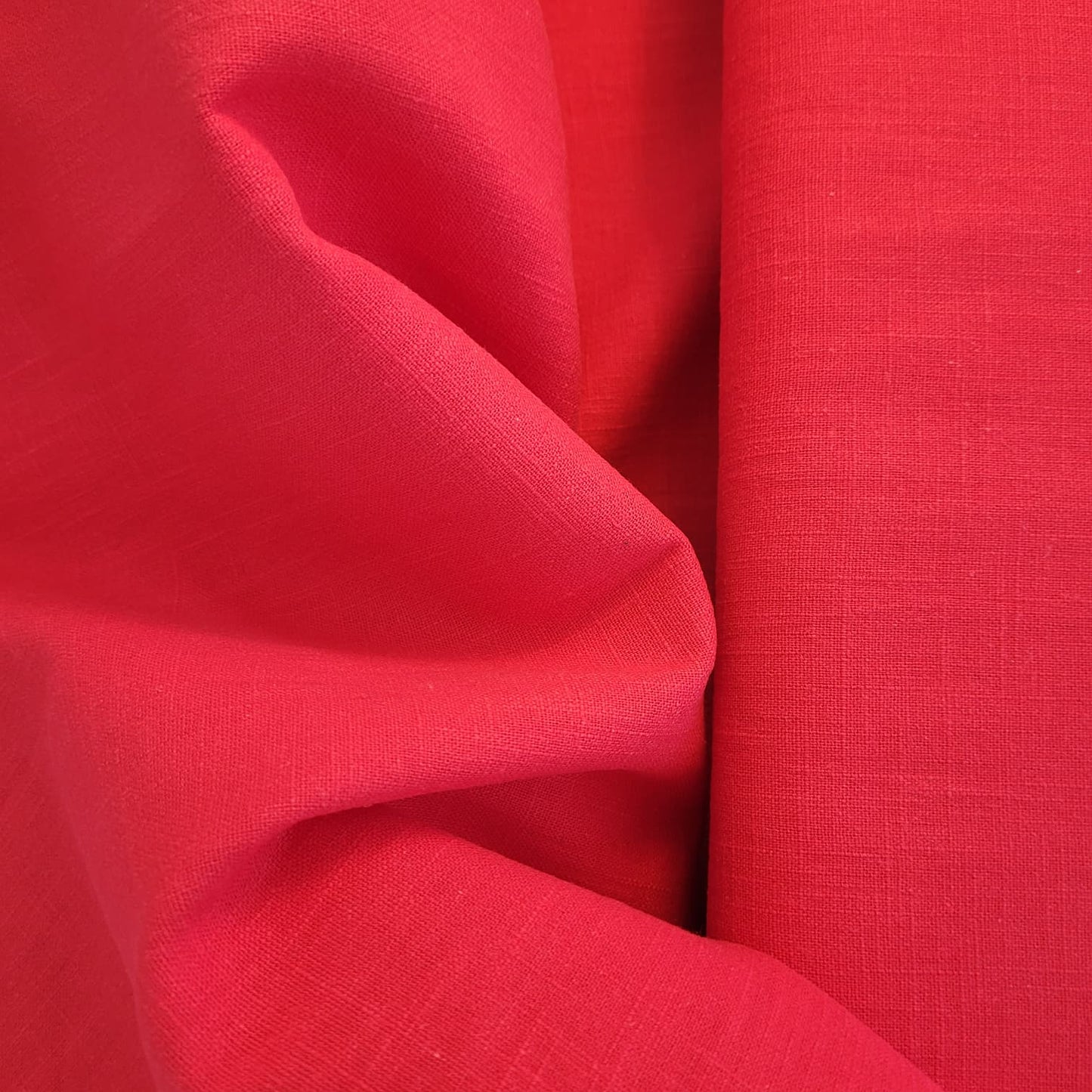 Lino 100% Premium 230 g/m² – Color rojo