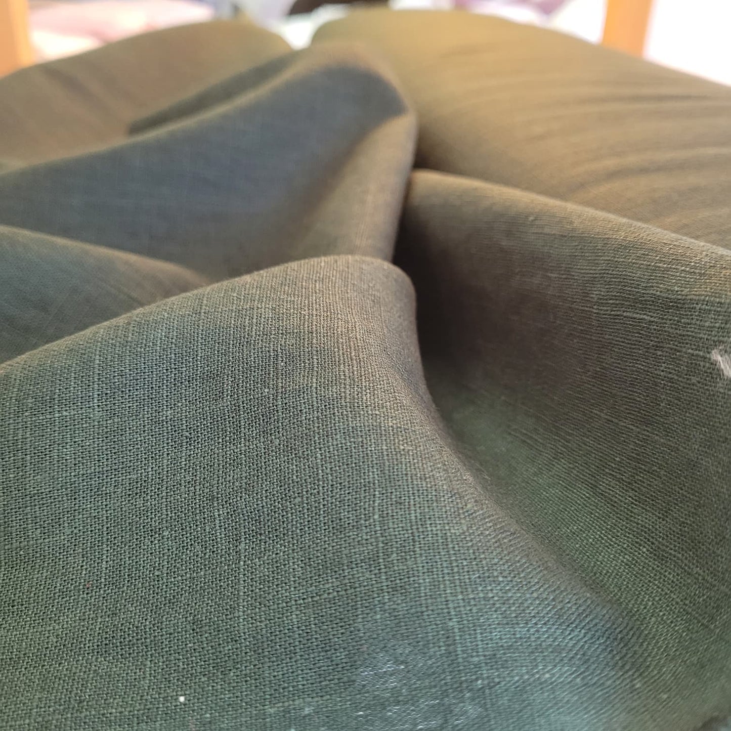 Lino 100% Premium 230 g/m² – Color verde botella