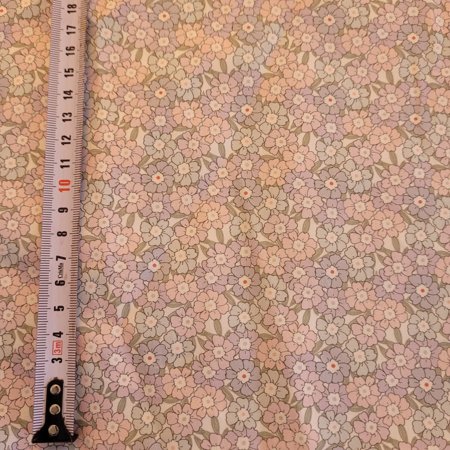 Popelín de algodón estampado flores pequeñas infantil 2 – [Lila/rosa]